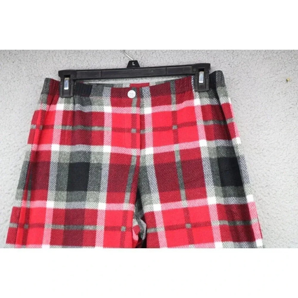 Simply Vera VeraWang Two-Piece Pajama Set-Size Medium-Plaid Fleece-Ultra Soft - Picture 14 of 16